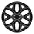 OE Wheels CV98B 6x139.7 26x10+24 Gloss Black with Milled Edge