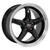 OE Wheels FR04B 5x114.3 17x9+24 Black