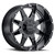 G-FX TR-12 5x114.3/5x127 17x9+12 Gloss Black Milled