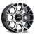 G-FX TR-19 5x127 17x8.5-6 Gloss Black Machined Face