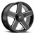 G-FX TR52 6x132/6x139.7 18x8.5+30 Gloss Black Milled