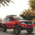 Red Mitsubishi Montero With Matte Bronze 9Six9 SIX-1 Truck Wheels