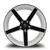 G - LINE ALLOYS G5178 5x112 20x10+38 BLACK FACE/ WHITE
