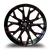 MARQUEE WHEELS M1004 5x112 20x10.5+40 GLOSS BLACK / RED MILLED