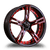 MARQUEE WHEELS M3247 5x120 20x10.5+38 BLACK / RED