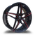 MARQUEE WHEELS M3259 5x114.3 19x9.5+38 BLACK / RED MILLING