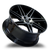 MARQUEE WHEELS M3266 5x115 20x9+15 BLACK / MACHINED