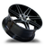 MARQUEE WHEELS M3266 5x120 20x9+35 BLACK / MACHINED