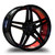 MARQUEE WHEELS M8571 5x110 18x8+33 BLACK / RED UNDERCUT