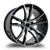 REPLICA WHEELS R6707 5x120 20x10+45 BLACK / MACHINED