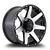 WHITE DIAMOND W2804 5x139.7 20x9+0 BLACK / MACHINED