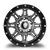 WHITE DIAMOND W3310 5x127 16x8-10 BLACK / MACHINED