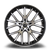 WHITE DIAMOND W530 5x120 20x8.5+35 BLACK / MACHINED