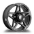 WHITE DIAMOND W5313 5x139.7 16x8-10 BLACK  - MATTE BLACK