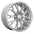 MRR GF5 5x112 20x10  +25 Silver Machine Face