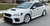 White WRX with White Vors TR4 Wheels