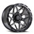 LOCK OFFROAD MATRIX 5x127/5x139.7 20x9 +0 Matte Grey W Matte Black Ring