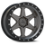 LOCK OFFROAD OLYMPUS 6x139.7 17x9 -35 Matte Grey W Matte Black Ring