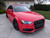 Red B8 Audi S4 with Avant Garde M510 Black Rims