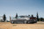 Bagged Dodge Charger Daytona with Silver Avant Garde M615 Wheels