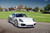 White 2014 Porsche 987 Cayman with Avant Garde Ruger Mesh Rims