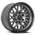 LOCK OFFROAD ONYX 5x127 17x9+1 Matte Grey W Matte Black Ring