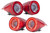 Morimoto XB LED Tail Lights: Ferrari F430 (05-10) (Set/Red) LF356