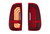 Morimoto XB LED Tail Lights: Ford Super Duty (99-16) (Pair / Red) LF732