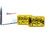 Holley Holley RetroBright Headlight: Euro Yellow (4x6" Rectangle) LFRB100