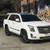 White Cadillac Escalade with Black Machined Asanti ABL050 Rims