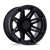 Fuel 1PC FC401 BRAWL 8X170 22x12 -44 MATTE BLACK WITH GLOSS BLACK LIP