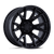 Fuel 1PC FC402 CATALYST 6X135 22x12 -44 MATTE BLACK WITH GLOSS BLACK LIP