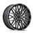 Niche 1PC NC278 CALABRIA 6 6X139.7 22x9.5 +19 GLOSS BLACK MACHINED