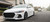 White Hyundai Elantra Lowered with Enkei Draco Anthracite Grey wheels