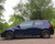 Blue Volkswagen Golf GTI with Matte Dark Gunmetallic Enkei GTC01RR Wheels