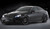 Black Mercedes Benz C63 AMG Black Series with Matte Dark Gunmetallic Enkei GTC01-RR Rims