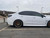 White Subaru WRX with Titanium Gold Enkei GTC02 Wheels