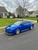 Blue Subaru WRX VA with Enkei NT03+M Silver Rims