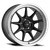 Konig Countergram 5x114.3 19x10+25 Matte Black / Matte Machined Lip
