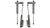 Falcon Shocks JK2 Falcon 3.1 SP2 Shock Kit 4-6" 02-02-31-400-406