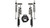 Falcon Shocks JL2 Falcon 3.5 Shock Kit (0-1.5 Lift) 10-04-35-400-000
