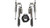 Falcon Shocks JLDEH Falcon 3.5 Shock Kit (24.5 Lift) 11-04-35-400-202