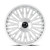 DOLCE LUXURY LUSSO 6x135/6x139.7 22x9.5 +30 Glossy Silver Brush Face Stainless Lip
