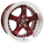 MST Wheels MT07 5x114.3 17x9.0 +20 Candy Red w/Machined Lip