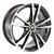 MST Wheels Saber 5x100 16x7.0 +45 Glossy Black w/Machined Face
