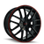 TOUREN TR60 3260 5x112/5x120 20x8.5 +40 GLOSS BLACK WITH RED RING