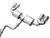 AWE MK8 Volkswagen Golf R 3in Touring Edition Quad Exhaust - Chrome Silver Tips - 3015-42658 Photo - out of package