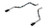Borla 21-23 Ford Raptor 3in Connection Pipe 4.5in Tip - Black Chrome - 60727BC Photo - Primary