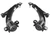 Ford Racing 2005-2010 Mustang GT Front Lower Control Arm Upgrade Kit - M-3075-E – Suspension Control Arm and Ball Joint Assembly