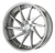 Work Gnosis Cvs 5x114.3 19x7.5+45 O Disk Brush Silver Clear